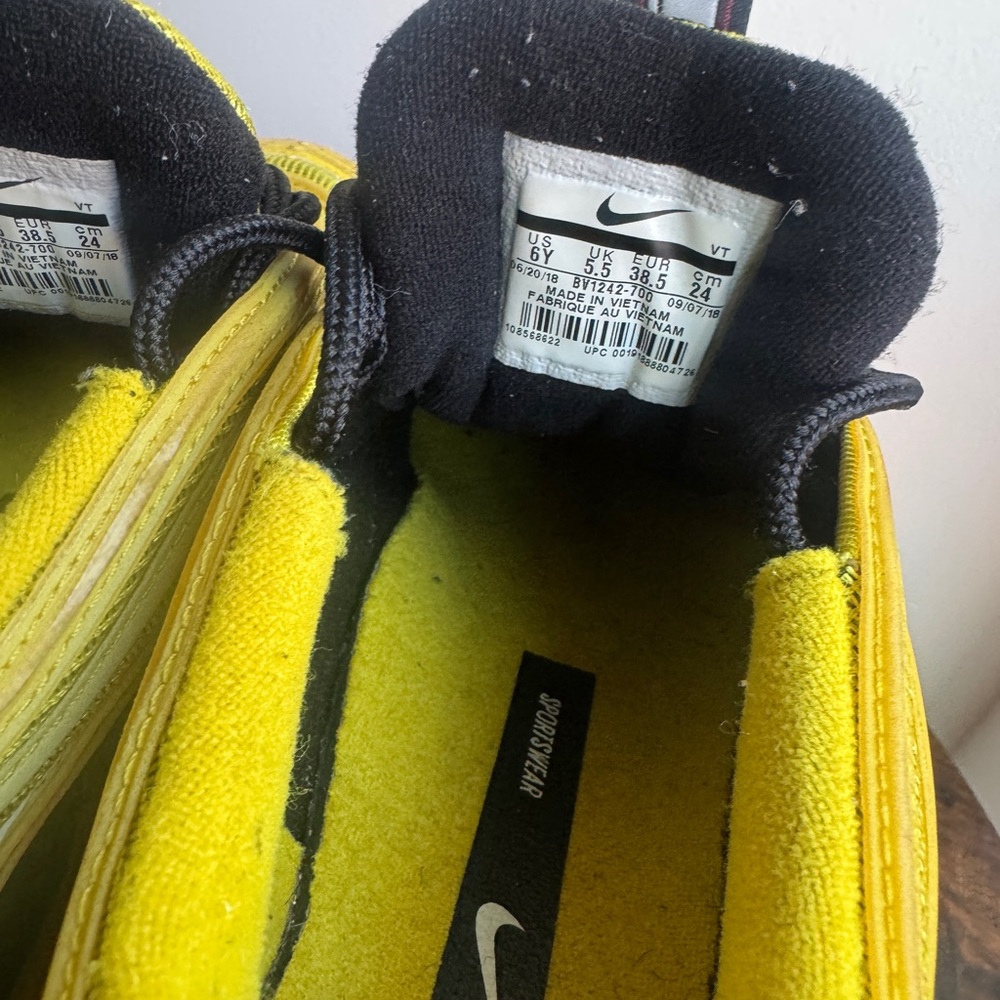 Nike Air Max 97 Bright Citron Yellow Sneakers Youth 6Y Womens 7.5 - Picture 6 of 6